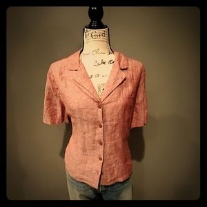 Rachel Zoe- 100% Linen Shirt